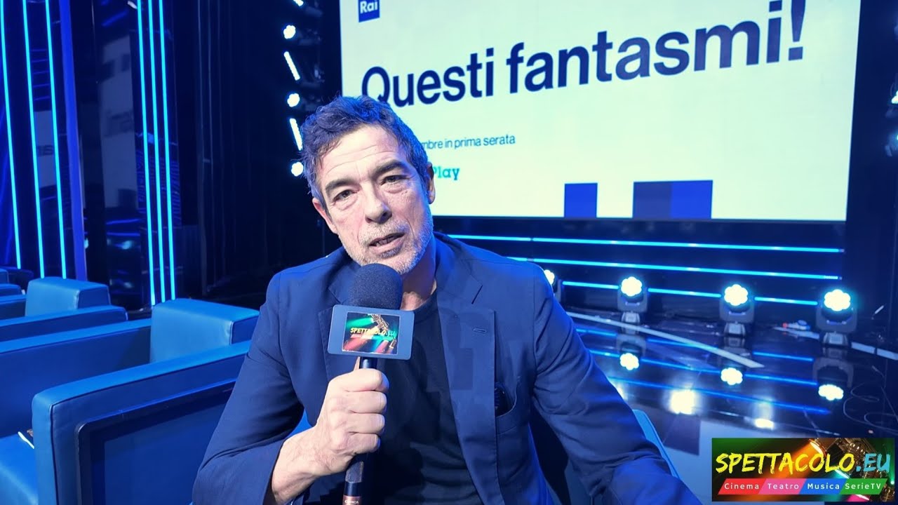 Alessandro Gassmann, intervista Questi fantasmi!: «Una ghost comedy, spero la vedano i giovani»