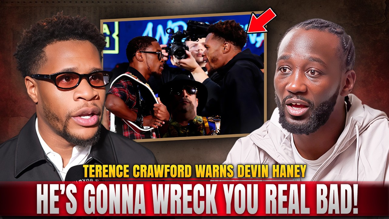 Terence Crawford WARNS Devin Haney not to FIGHT Keyshawn Davis!