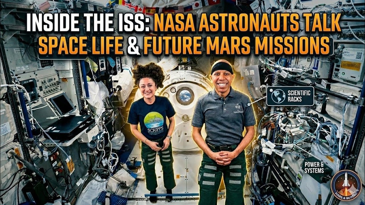 Inside the ISS: NASA Astronauts Talk Space Life & Future Mars Missions