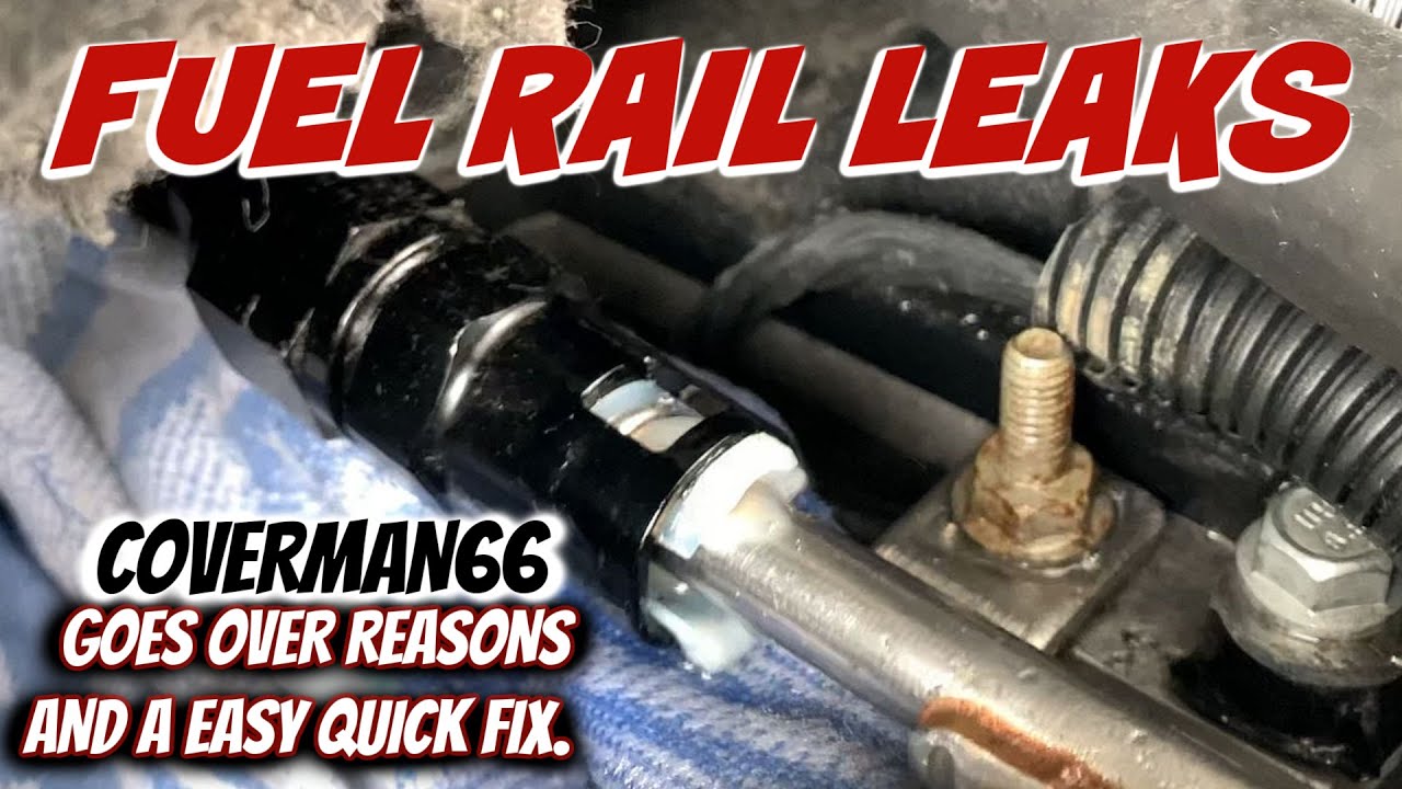 Quick Disconnect Fuel Rail Leaks. Why It Happens and a Easy Fix.
