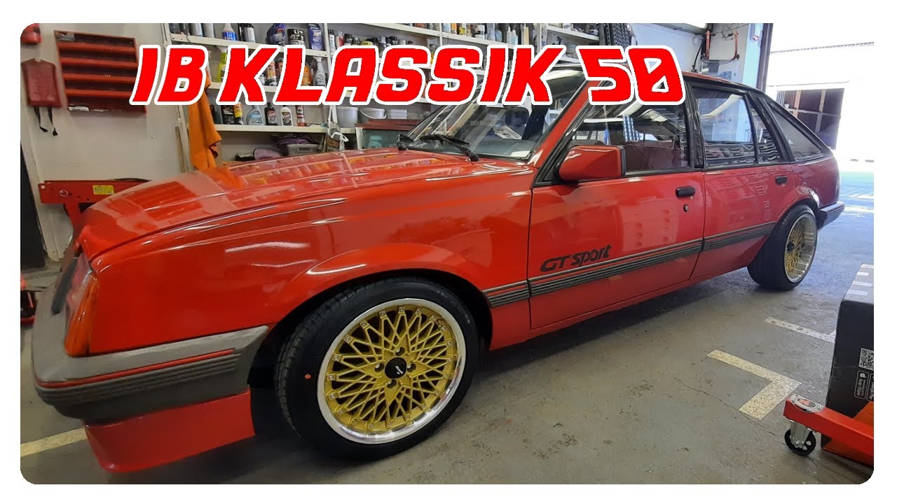 Neue Felgen f&uuml;r den Turbo - Weber Ascona  : IB Klassik 50