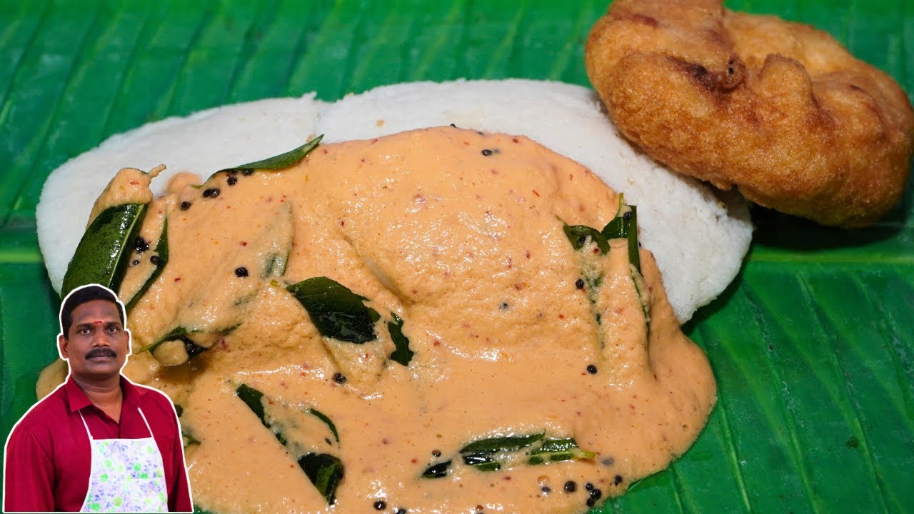 இட்லி தோசைக்கு பக்கா காம்பினேஷன் சட்னி | வேர்க்கடலை வெங்காயம் தக்காளி சட்னி | Verkadalai chutney
