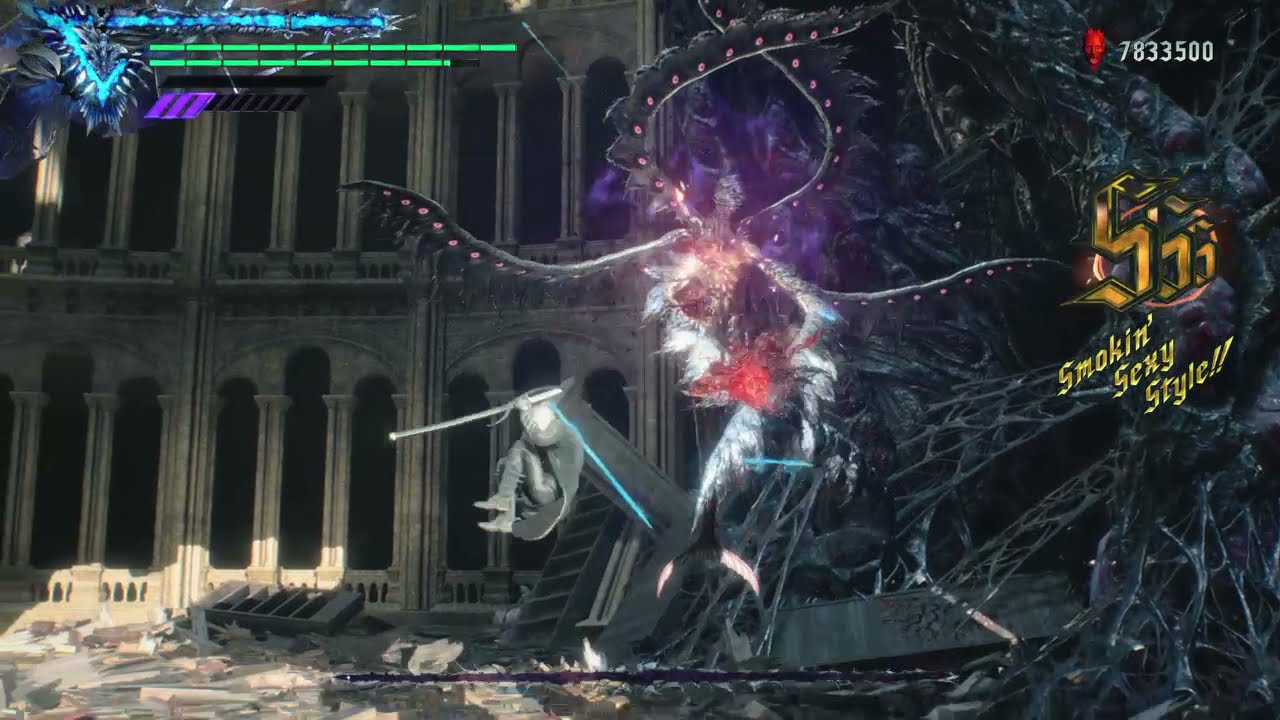 Vergil vs Artemis (Dante Must Die - No damage) SSS Rank
