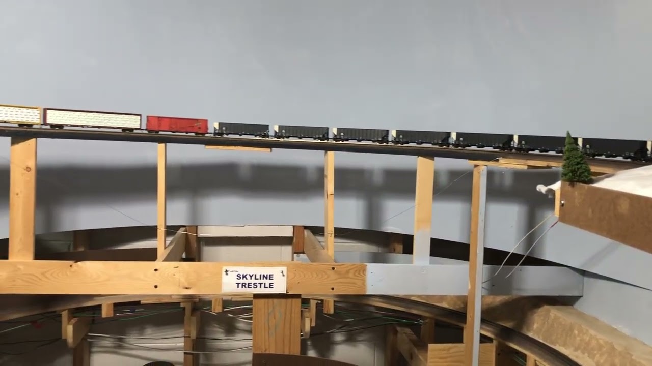 Montana Rail Link MIS-LAU at Skyline Trestle