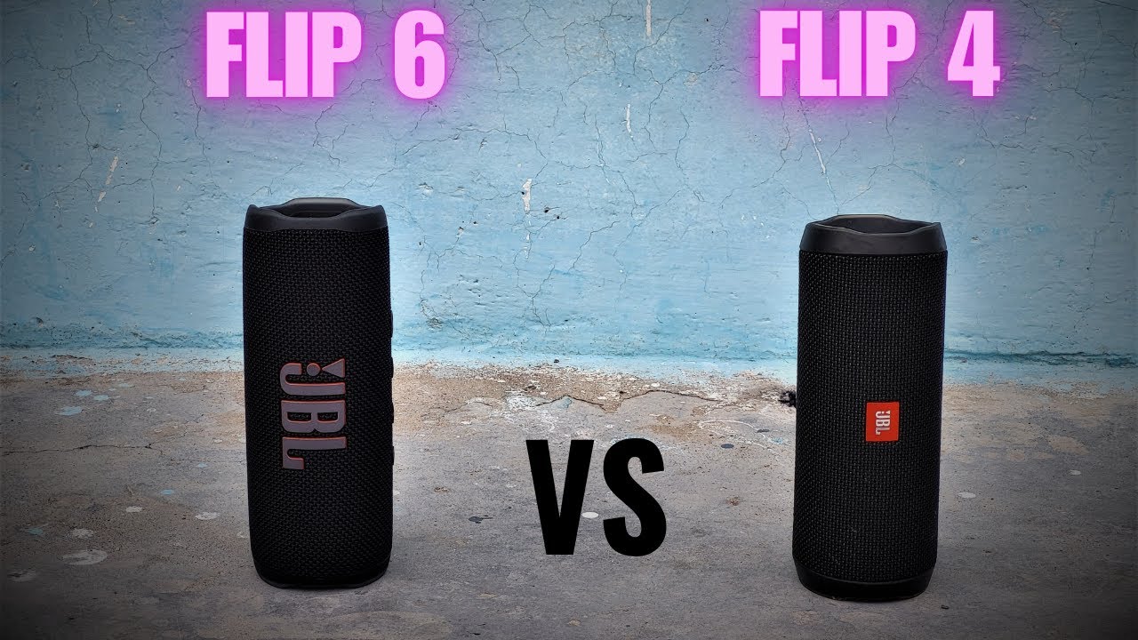 JBL FLIP 6 vs JBL FLIP 4 | Outdoor Comparison and Sound Test | Bigger is Always Better