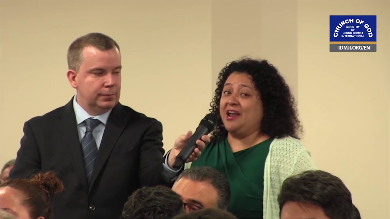 Testimonies During the First English Service at Broadway, New York, USA