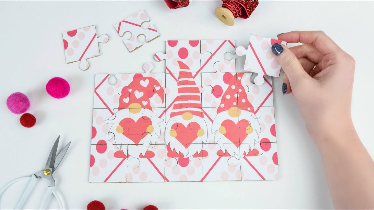How to Make a Puzzle with Your Cricut Maker - Best Method for Clean Edges!