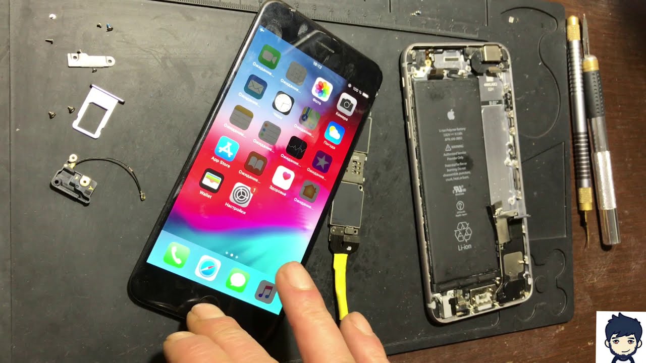 iPhone 6 Plus не работает сенсор, глючит