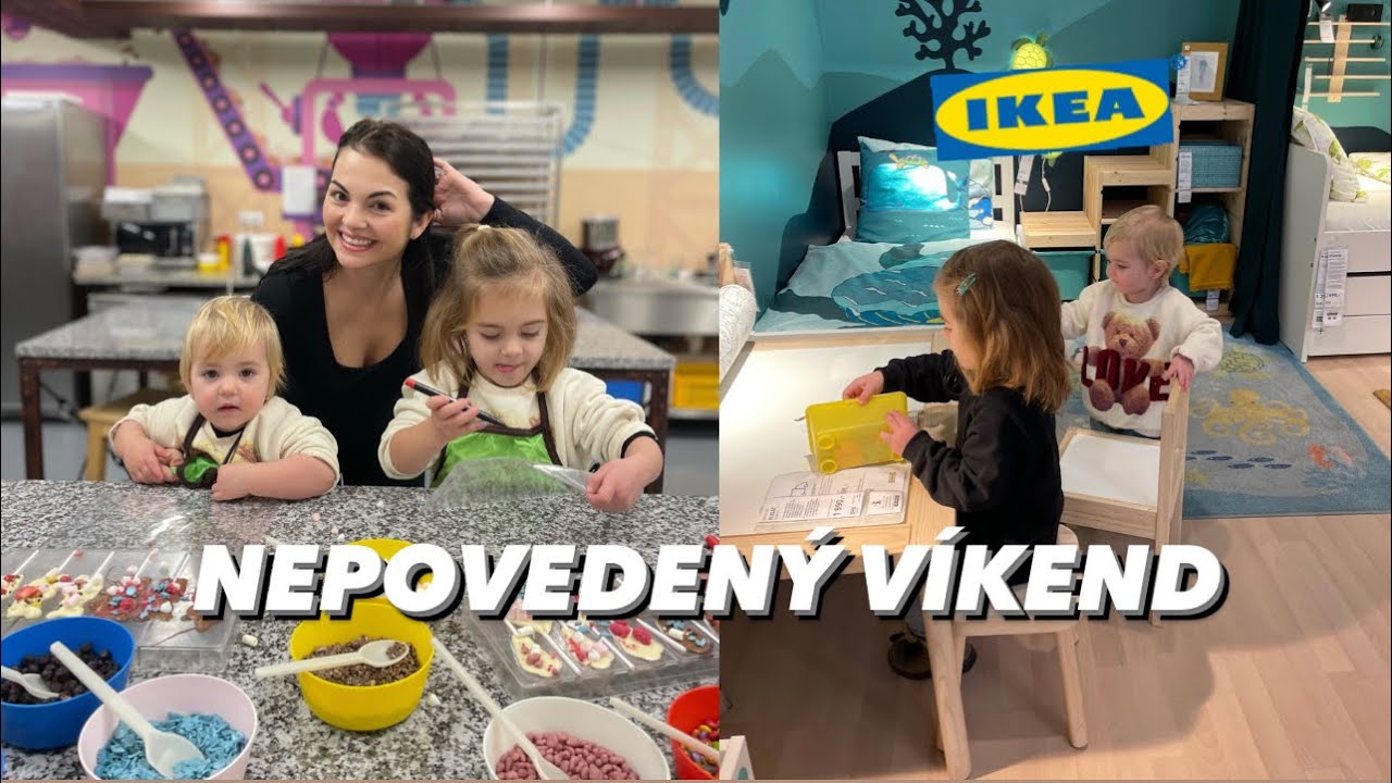 Tohle nám nevyšlo, IKEA haul a píchání uší | VLOG