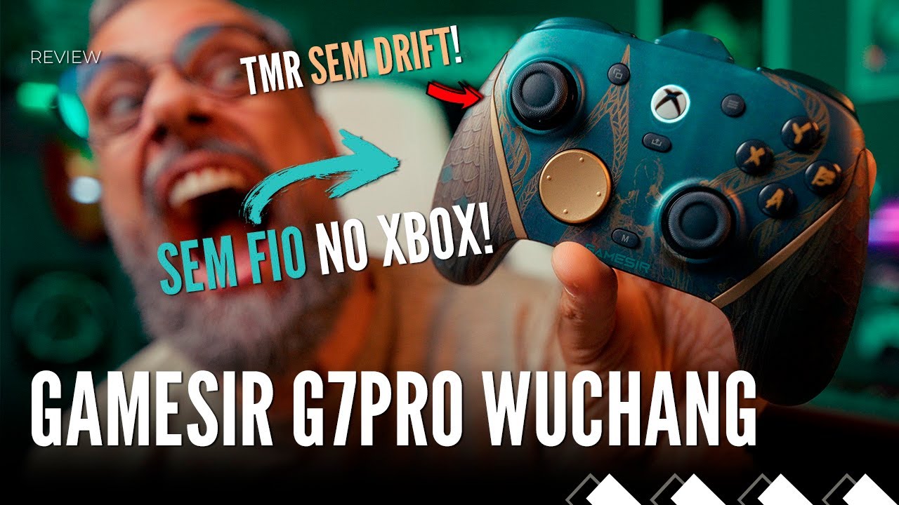Review GameSir G7 Pro Wuchang Fallen Feathers Edition - Joystick TMR SEM FIO para Xbox!