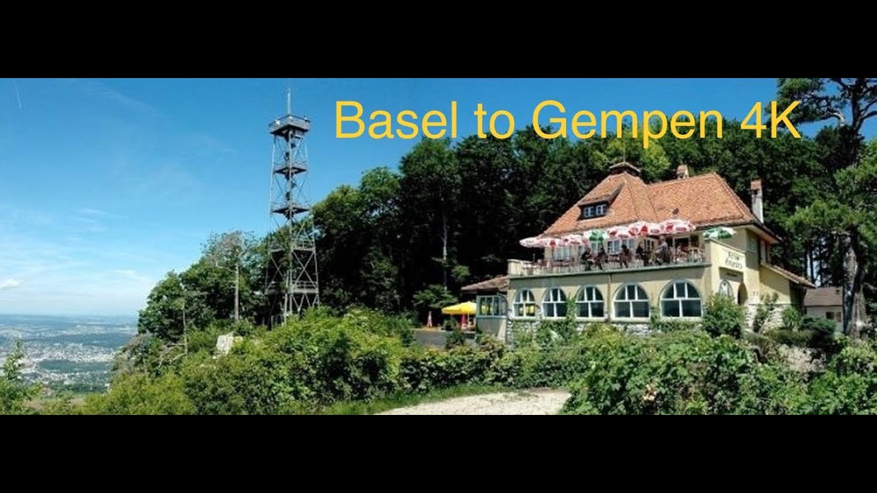 Driving from Basel to Gempen 4K. Beautiful Village and Curvy Roads.Scenic Drive in Switzerland.
