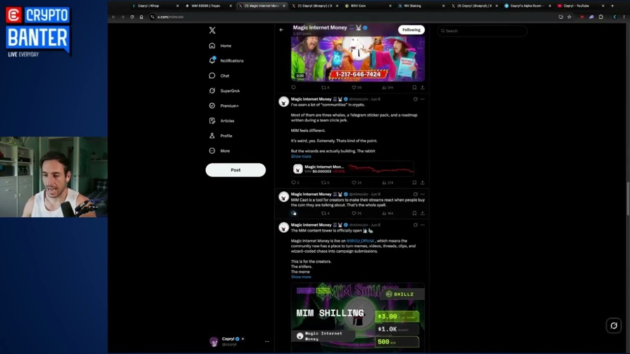 Cepryl MIM Update Crypto Banter Clip