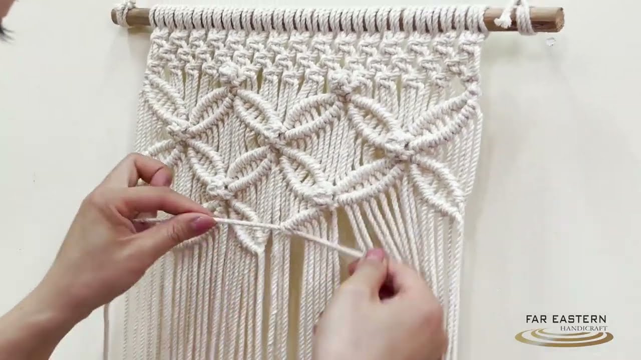 How to Make a Macrame for Wall Decorating