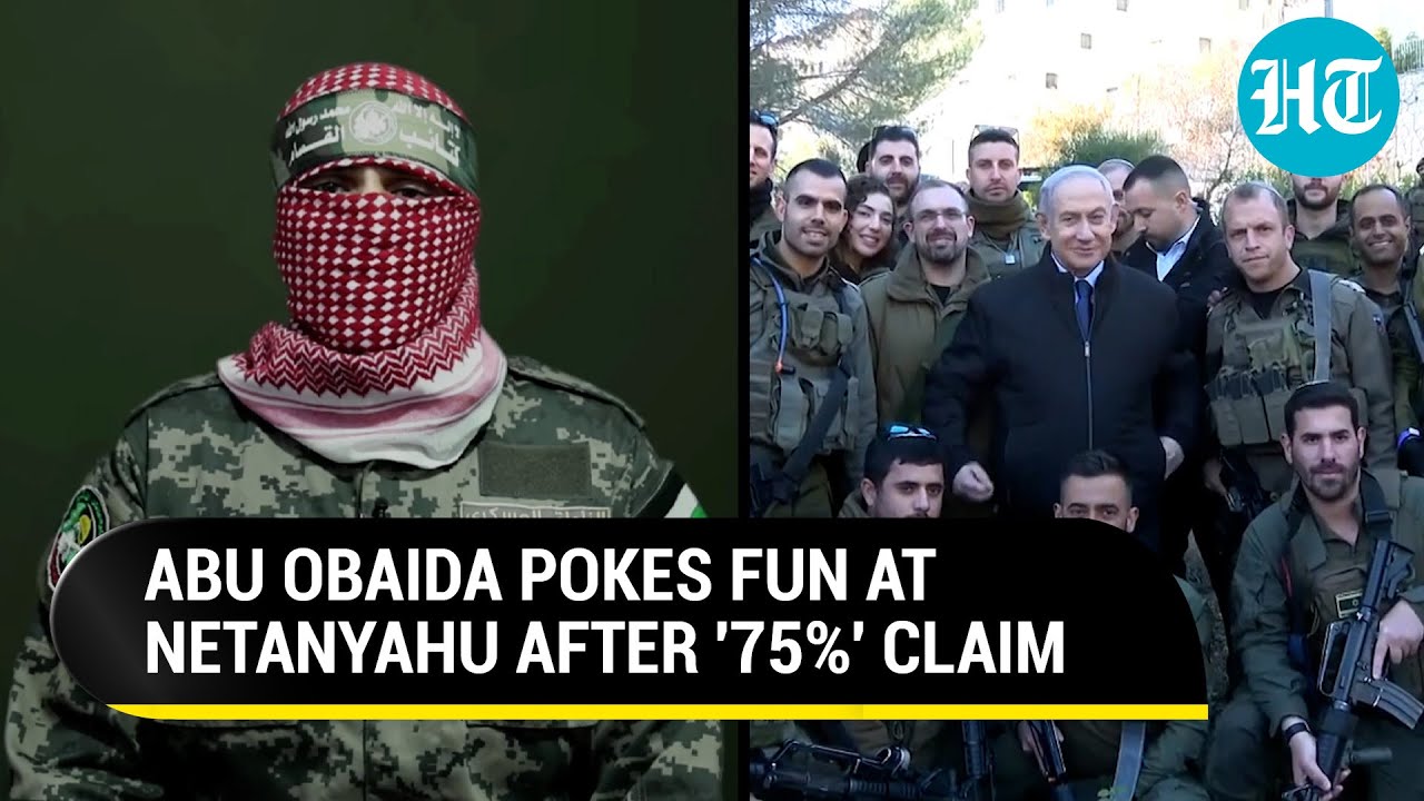 Hamas' Abu Obaida Calls Netanyahu's '75%' Claim 'Imaginary', Says IDF Killing Israeli Hostages
