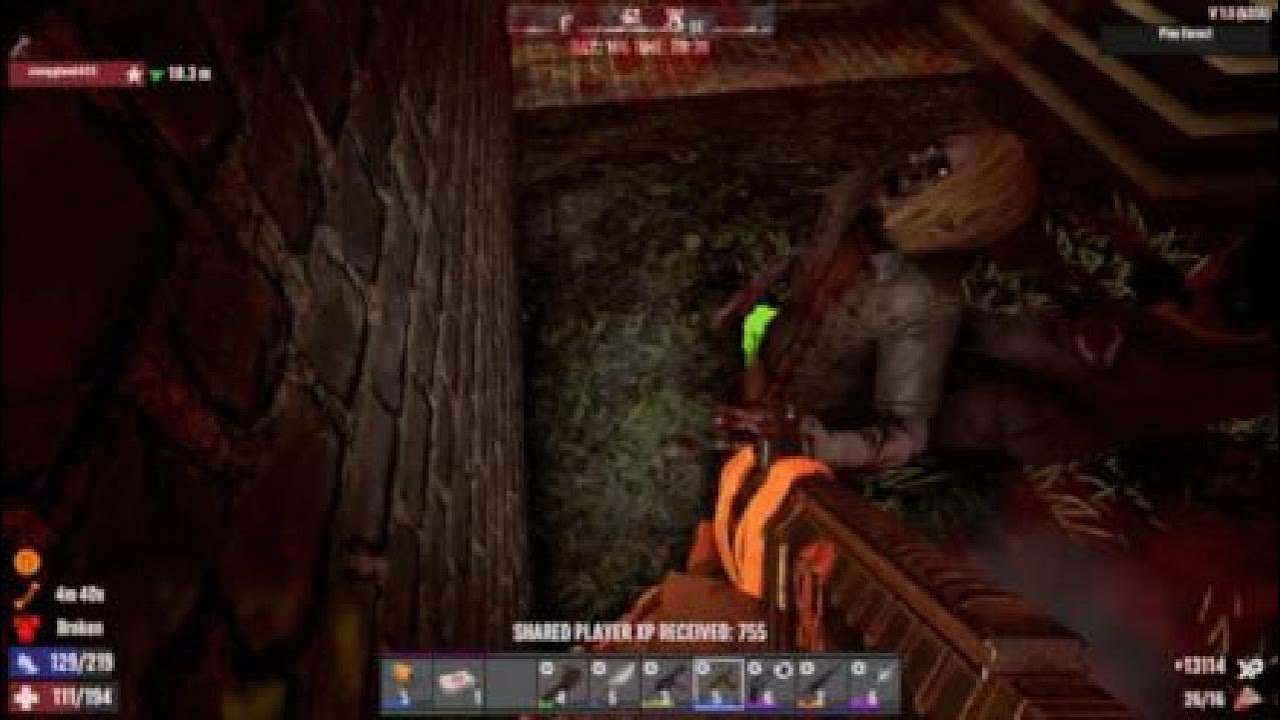 My First Horde Night at my Main base in 7Daystodie