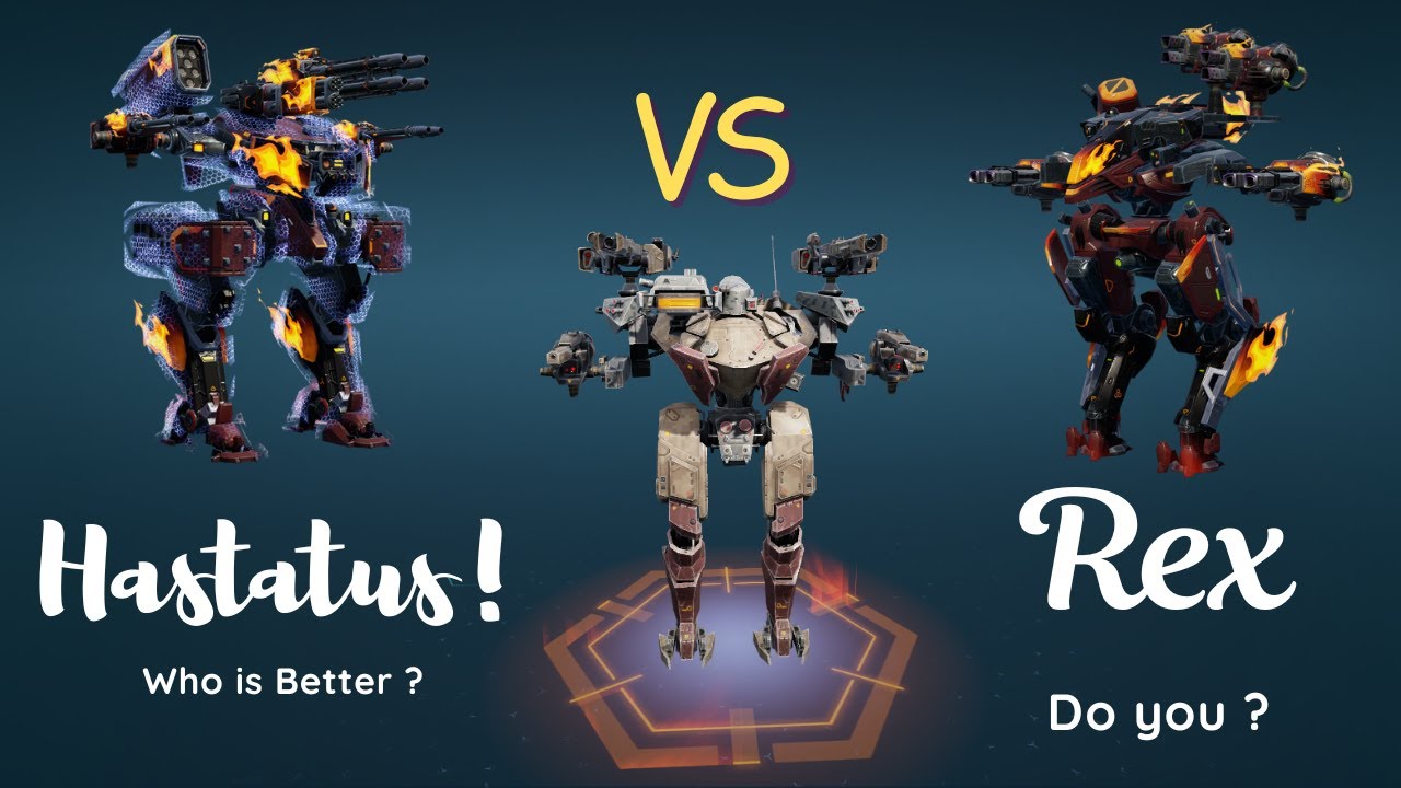 Blaze Rex vs Hastatus — Brutal Titan Clash in War Robots!
