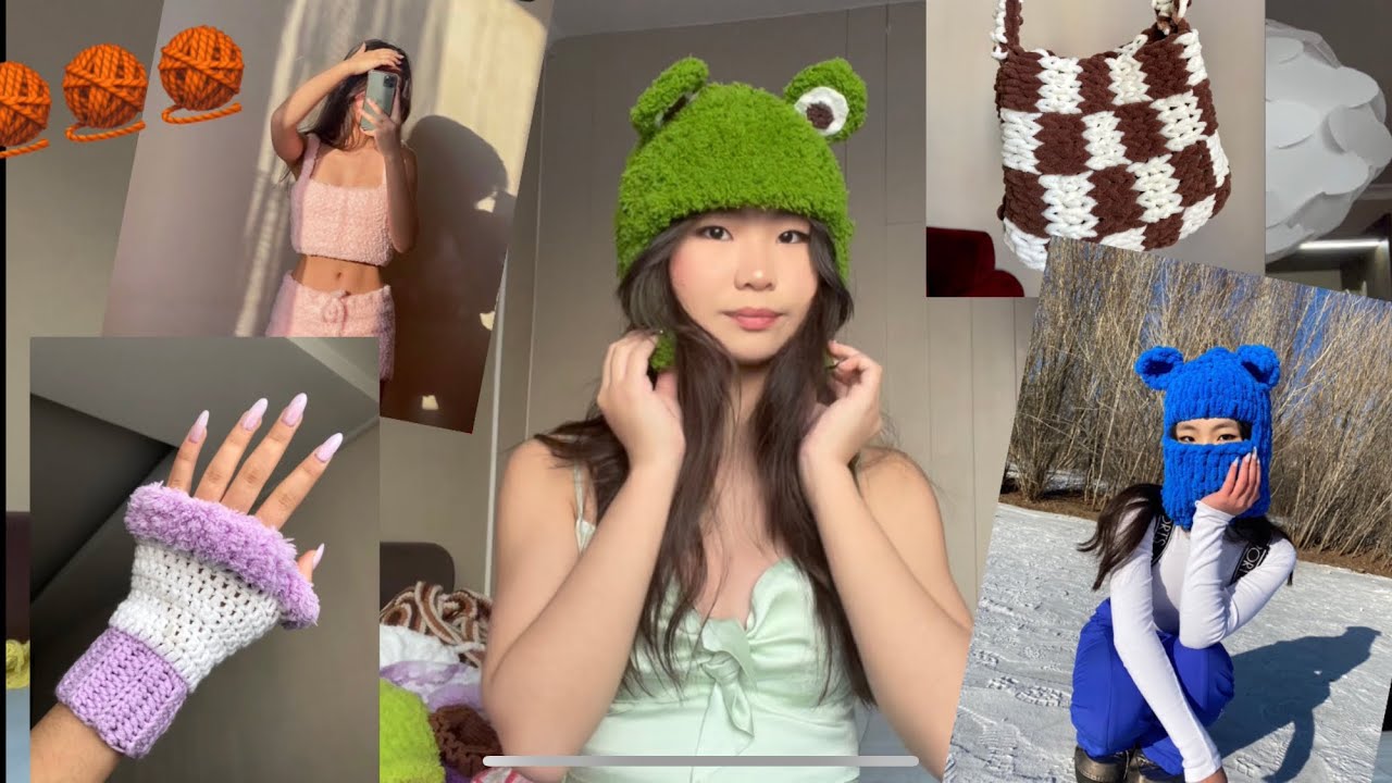АНХНЫ бичлэг😻/4-р сараас хойш юу2 нэхэв🧶?/ЖДҮ бизнес/ What did I knit and crochet since April 21?/