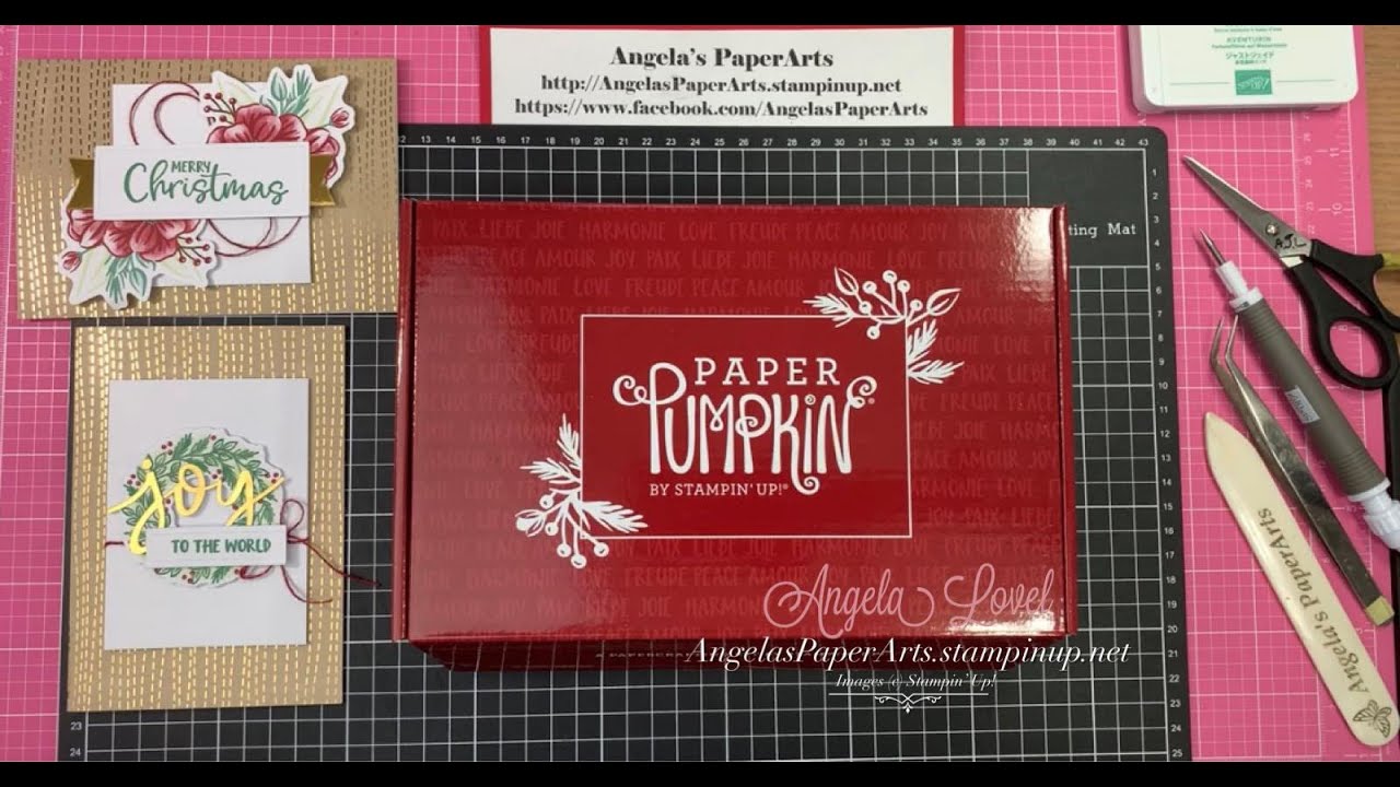 Joy To The World Paper Pumpkin kit by Stampin' Up!