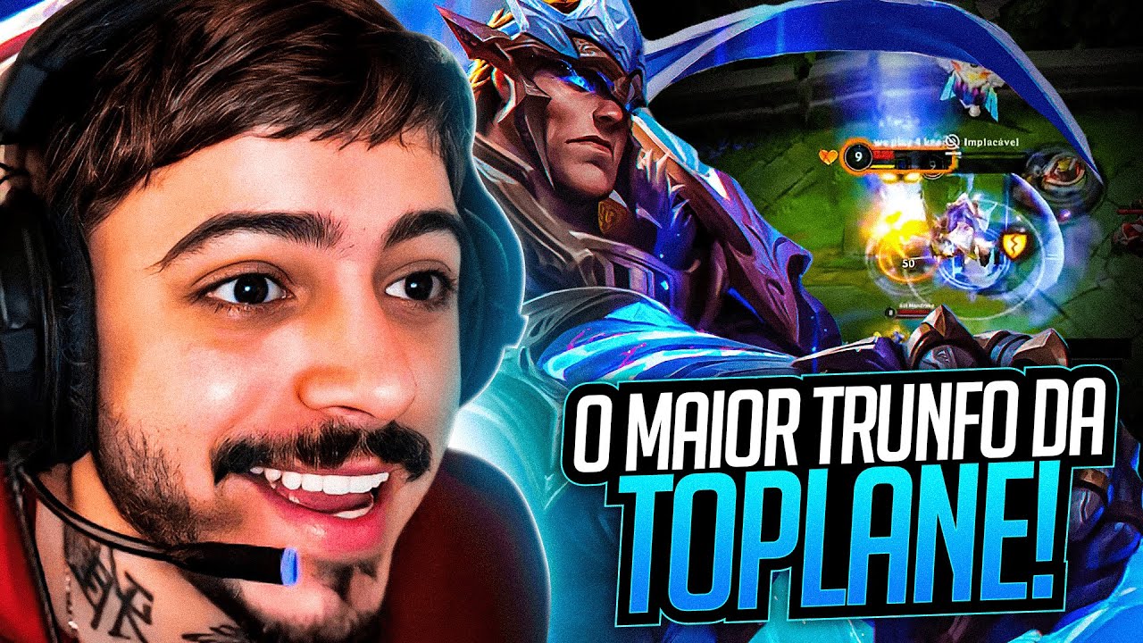 GAREN É O MAIOR TRUNFO DA TOP LANE E PRECISA SER USADO - WILD RIFT