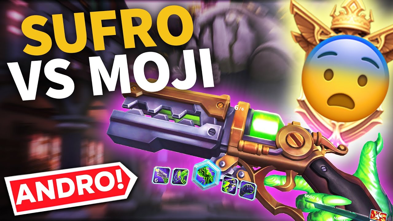 SUFRI CONTRA UNA MOJI 😨 DE ANDROXUS en ranked | Paladins Gameplay