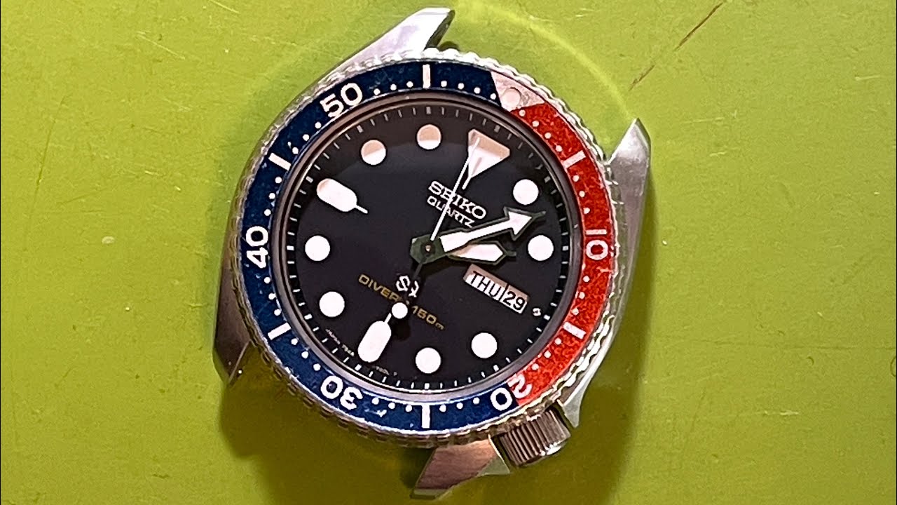 For DD: Seiko 7548-700F 'Stormin' Norman' Restoration.  August 29, 2024