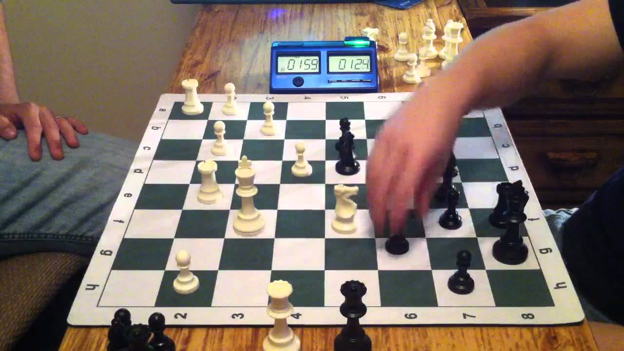 3 Minute Blitz Chess Game: Bro vs. Bro