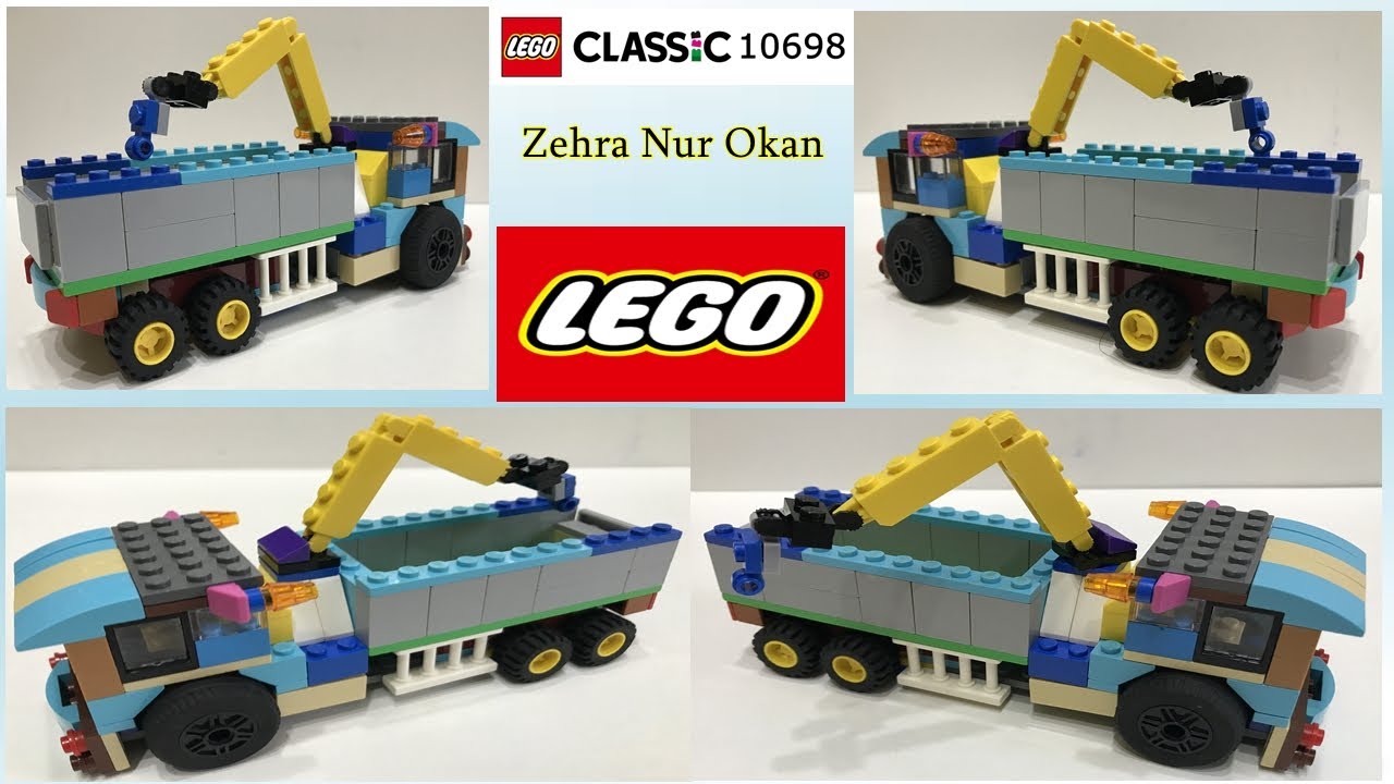 Lego Classic 10698 / Vinç Yapımı /  (Lego 10698 İnşa Fikirleri)