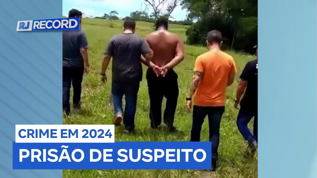 Polícia prende suspeito de matar comerciante a tiros em junho de 2024 em Quissamã (RJ)