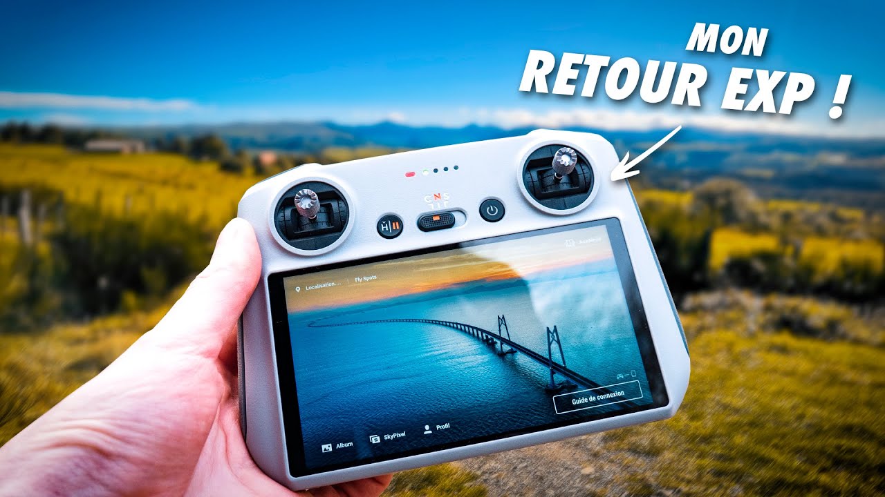 DJI RC : le VERDICT ! Mon avis sur cette radiocommande avec écran intégré !