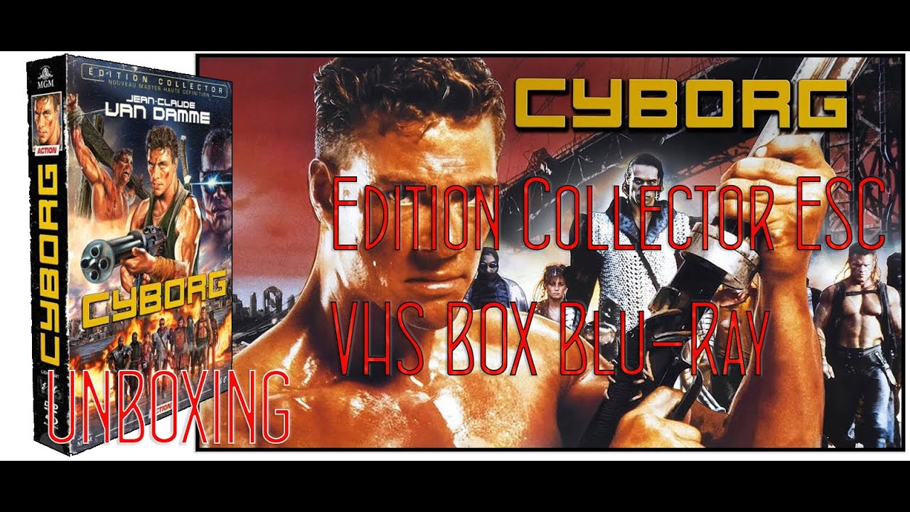 Cyborg VHS BOX Unboxing Edition ESC Blu-Ray