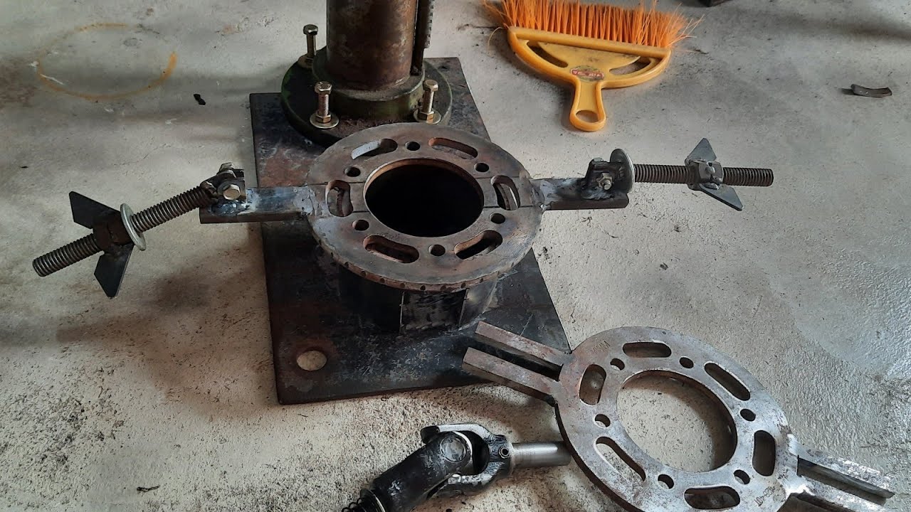 mesin horning poles blok motor rakitan dari bor duduk