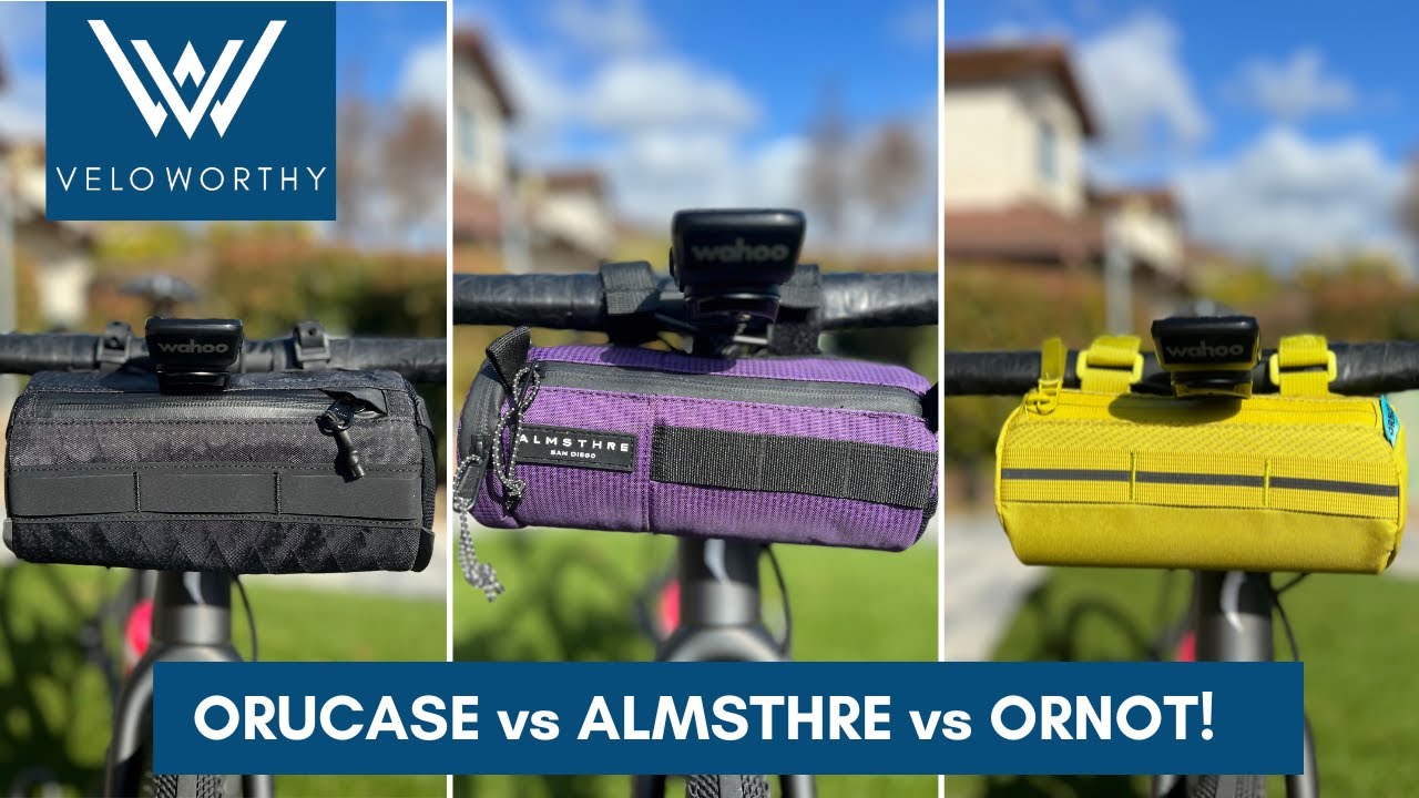 Лучшие компактные сумки на руль! Orucase против Almsthre против Ornot
