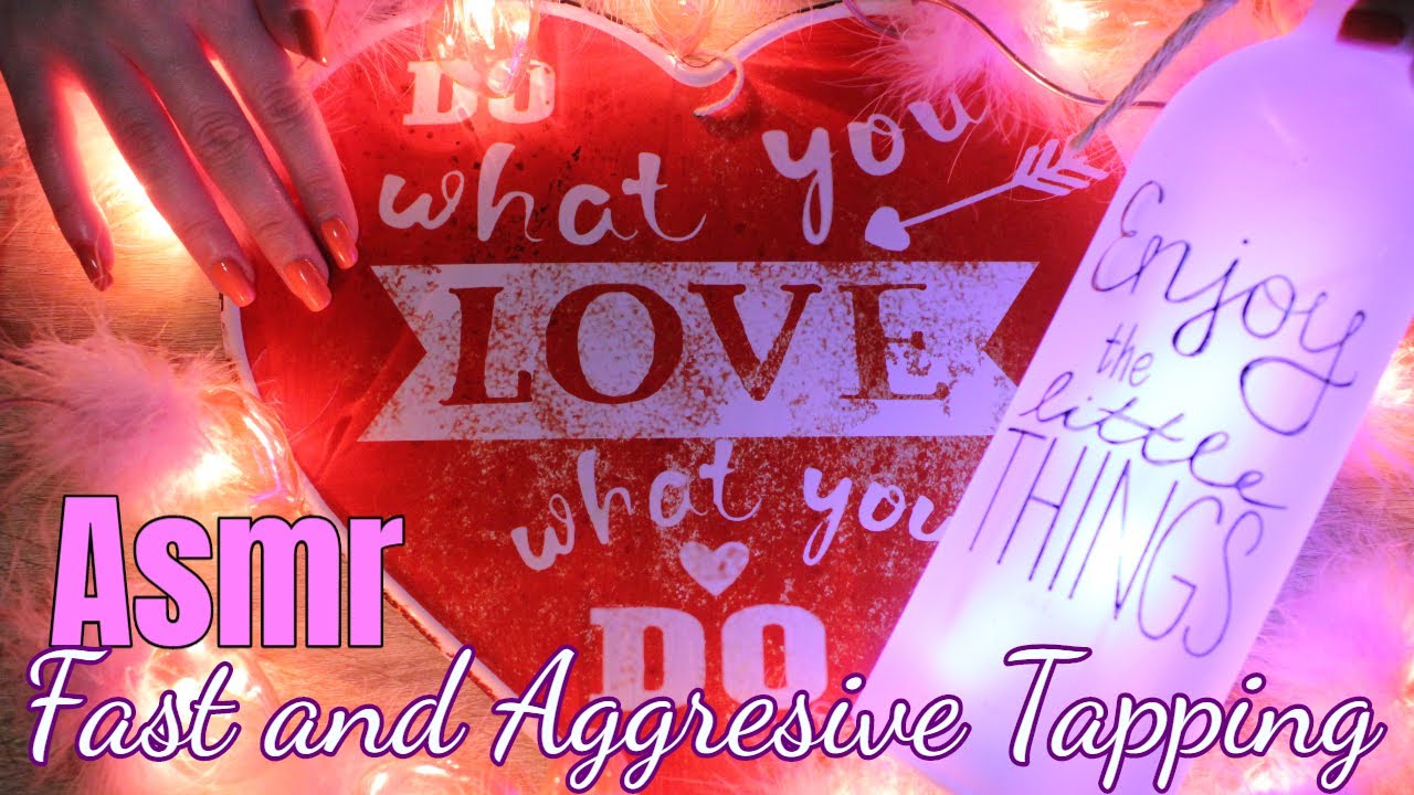 Asmr Fast And Aggressive Tapping No Talking - World's Fastest Best Asmr Tapping Long Nails