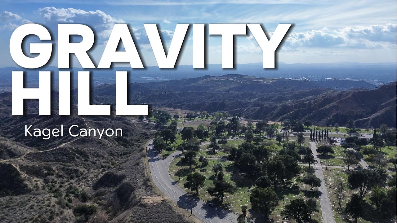 Kagel Canyon Gravity Hill 2025 | 4K Drone Video