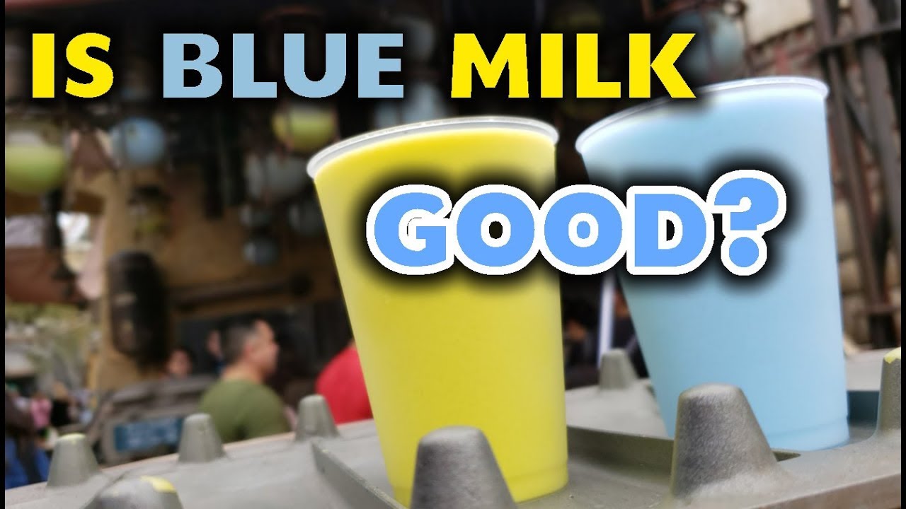 Blue Milk Taste Test! | Star Wars: Galaxys Edge | 2019-06-01