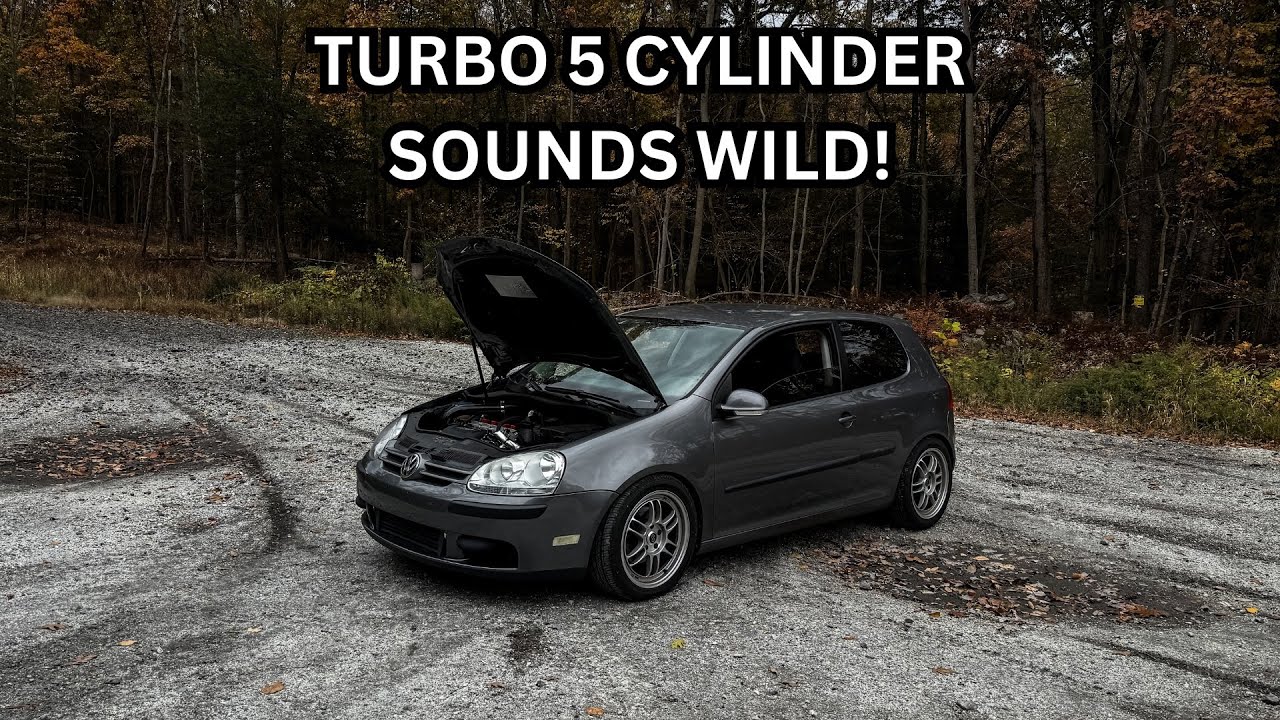 My TURBO 5 Cylinder VW Sounds Wild! Exhaust & Induction Sounds