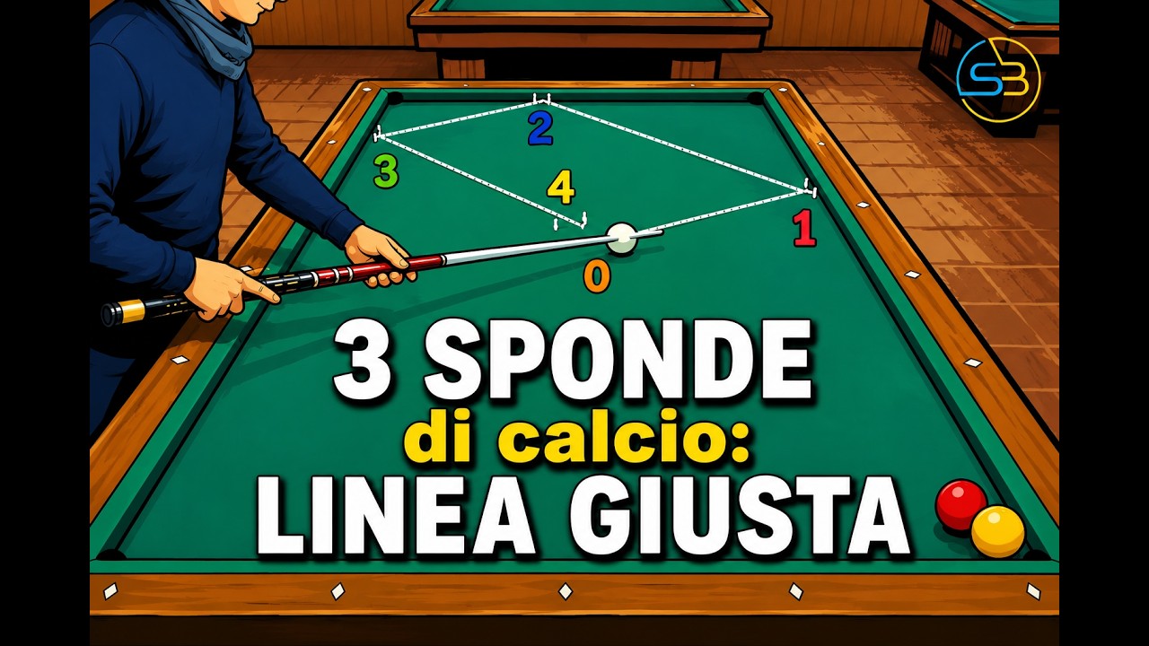 027 - Tre di calcio - Allenamento di precisione #billiards