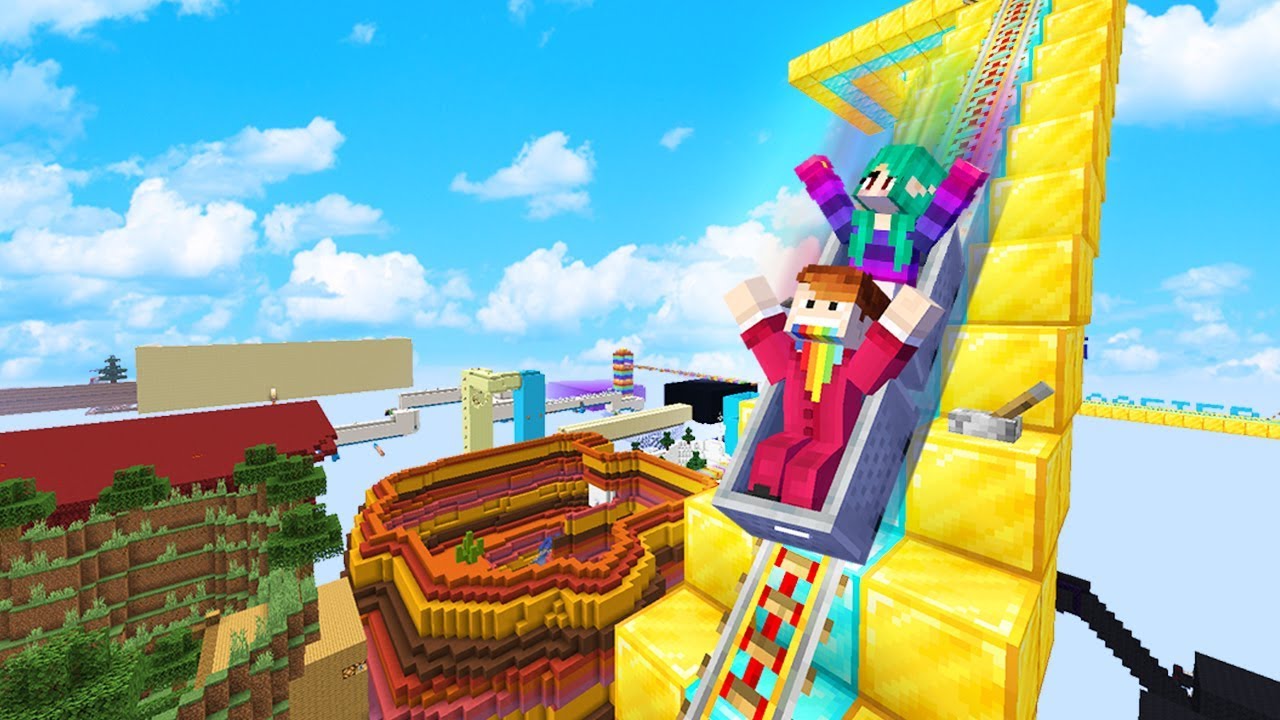 NAJDŁUŻSZA KOLEJKA G&Oacute;RSKA W MINECRAFT! | CZOKLET I GAENALI