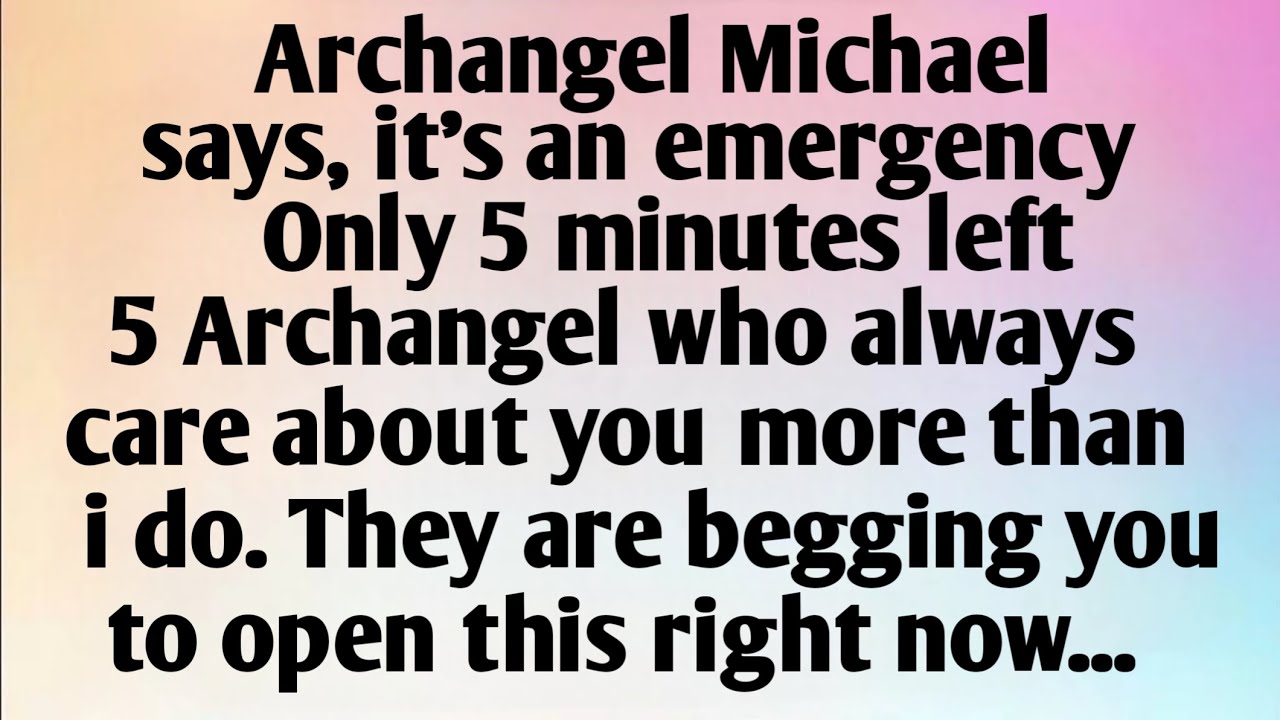 ARCHANGEL MICHAEL SAYS, IT'S...