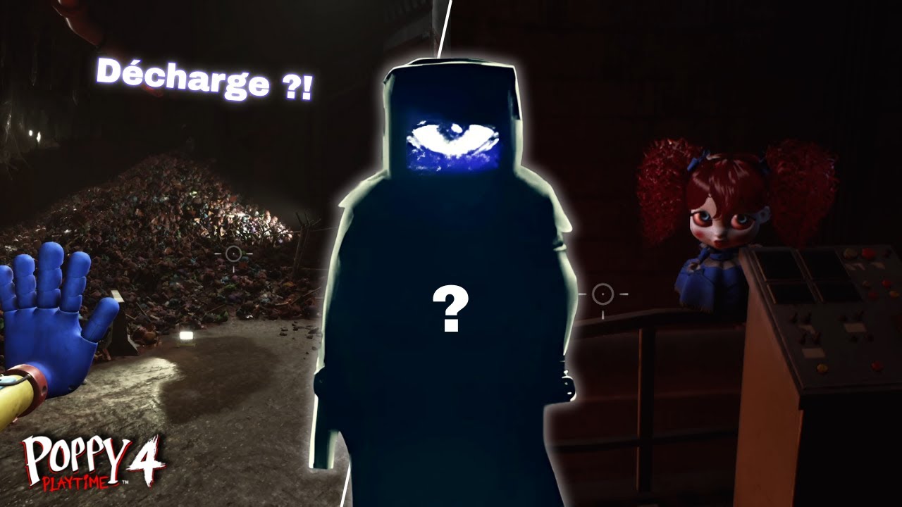 ON DESCEND ENCORE PLUS BAS DANS L'USINE... (y'a que des morts.) | Poppy Playtime 4 #1