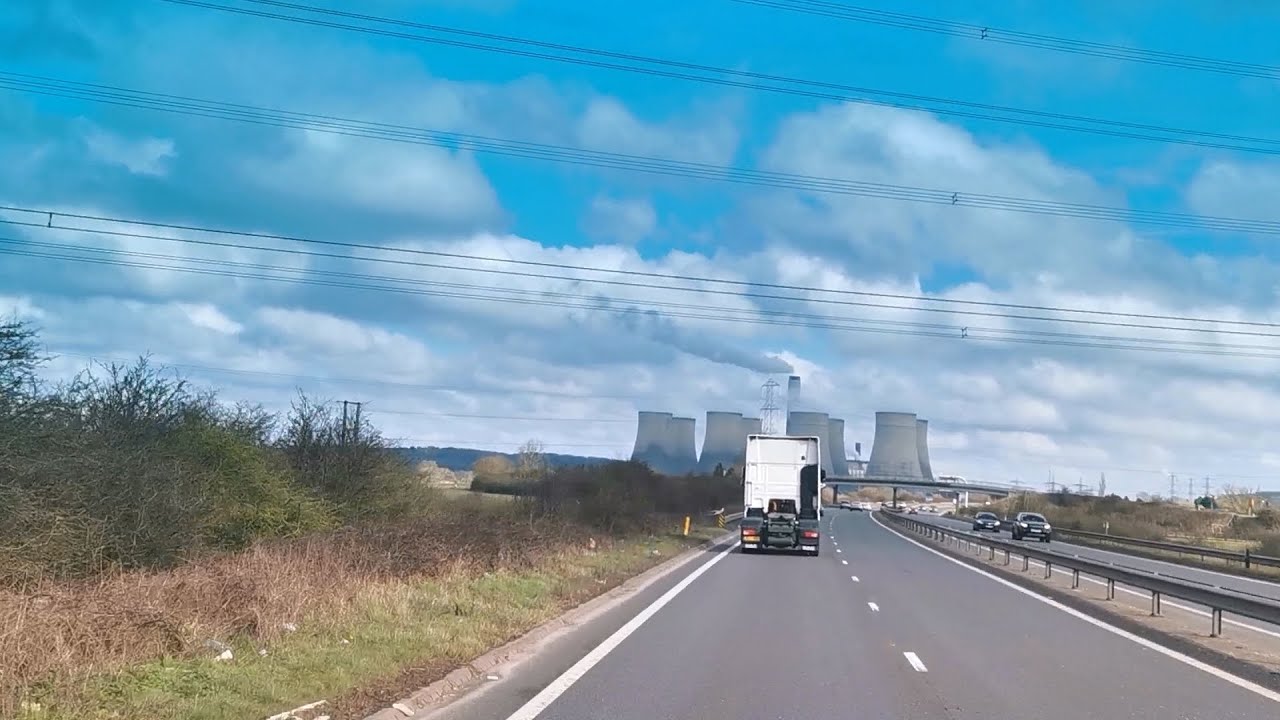 Driving to Nottingham. M1- Remembrance Way - Clifton Lane - Middleton Blvd