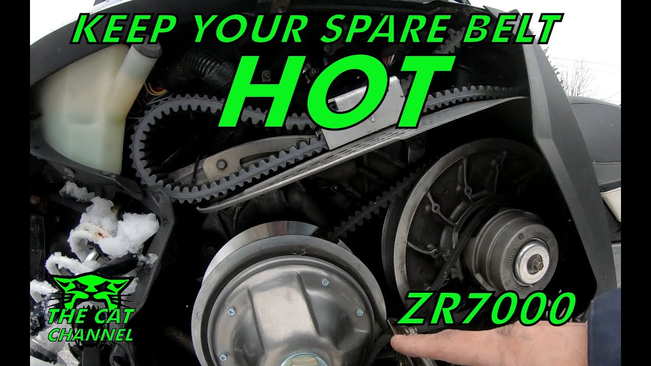 Arctic Cat snowmobile, KEEP YOUR SPARE BELT HOT