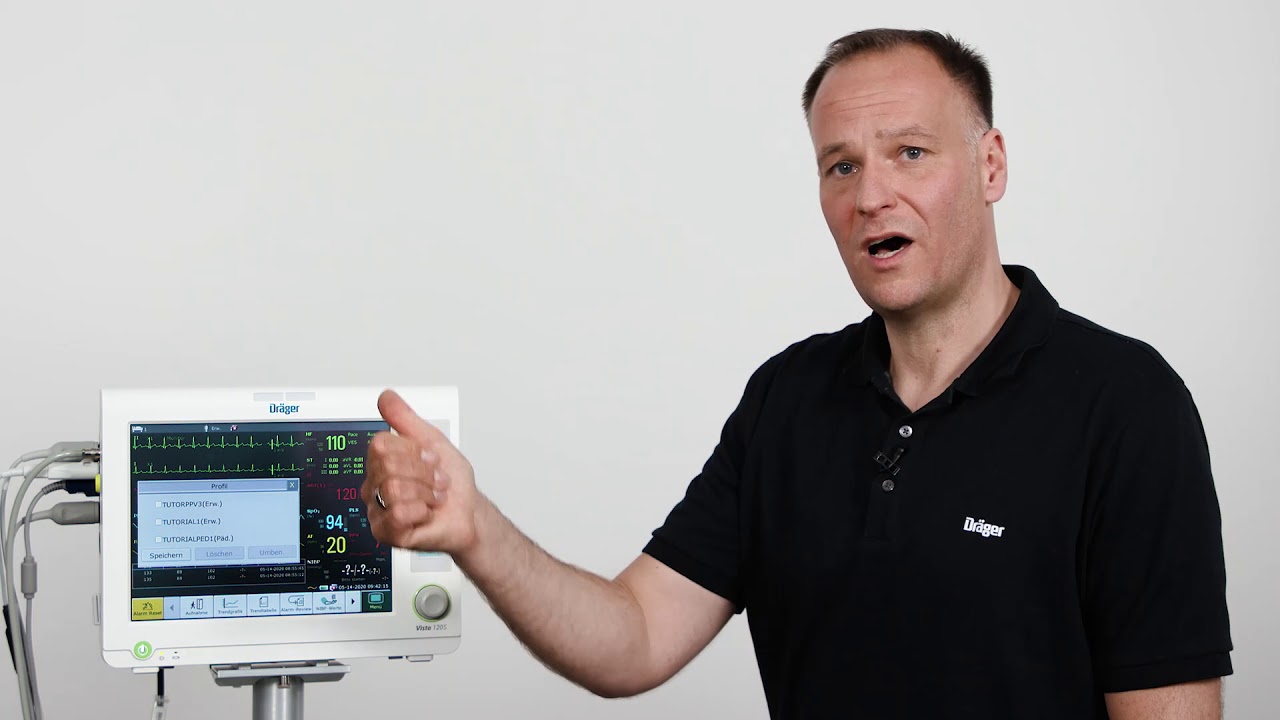 Dräger Vista 120 - Benutzerprofile