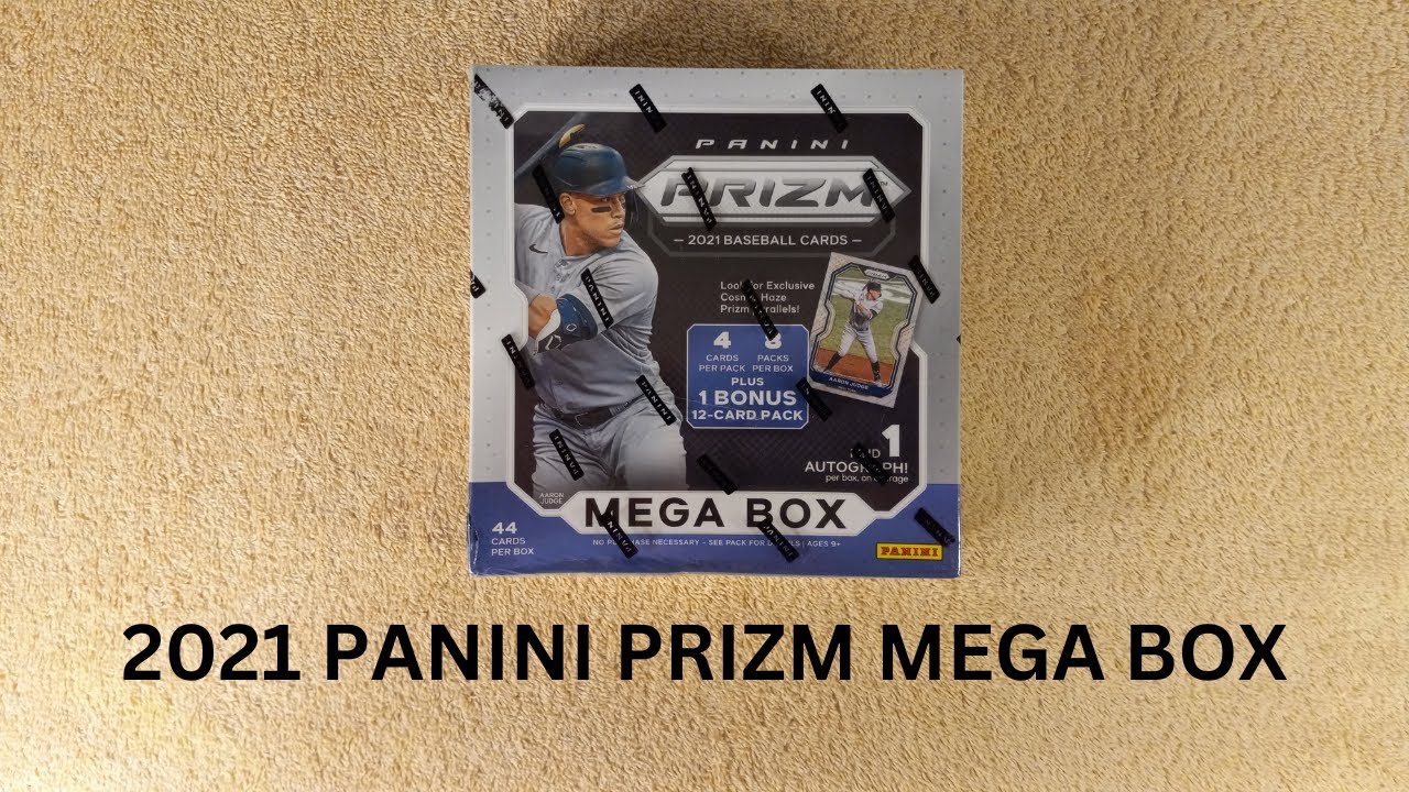 Мегабокс Panini Prizm Baseball 2021 &mdash; множество красочных параллельных версий Prizm!