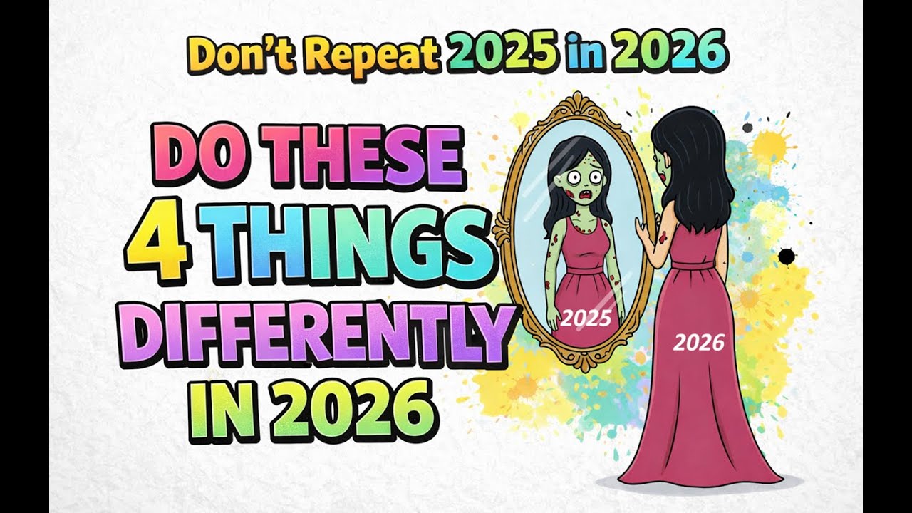 4 Major Things You Must Do Differently this New Year (2026) #newyear #mindset #growth #happynewyear