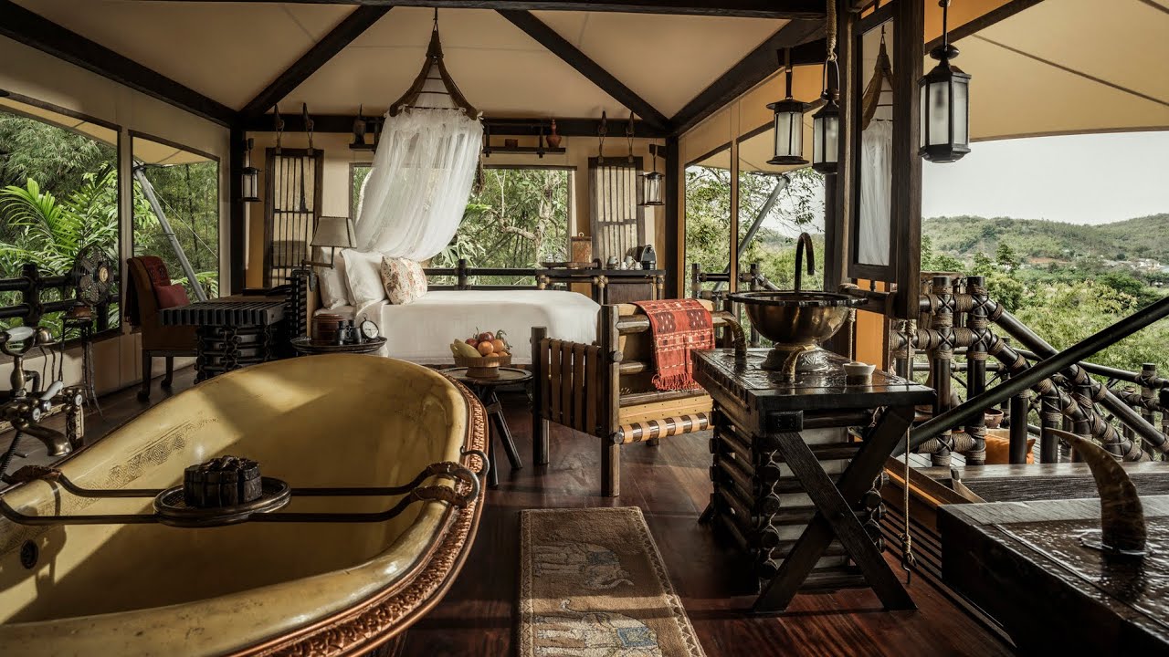 Four Seasons Tented Camp Golden Triangle (Thailand): full tour