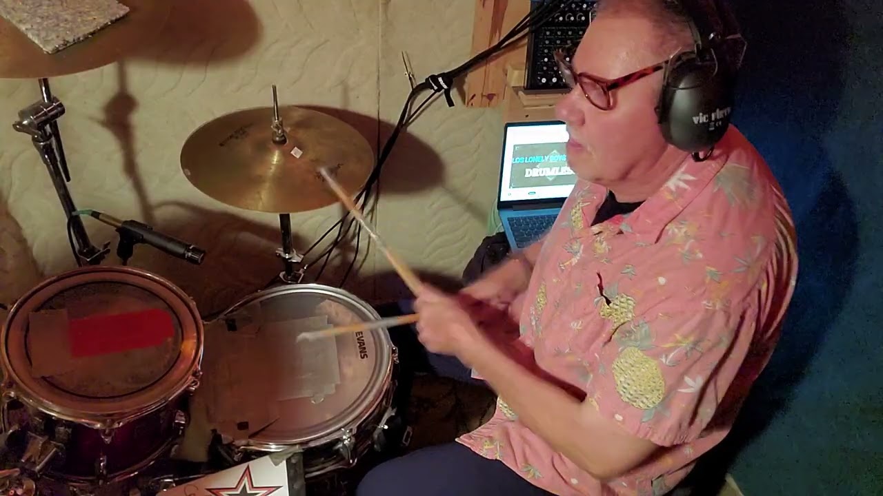 How Far is Heaven, Los Lonely Boys Drum cover, drum-less backing, recorded 01-11-2026.