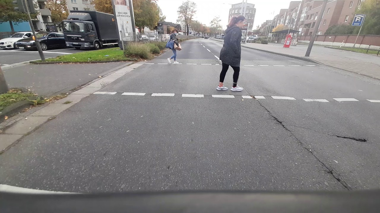 KVB Mitfahrt Linie NICHT EINSTEIGEN Chempark S-bahn-Mülheim Wiener Platz (Van Hool)