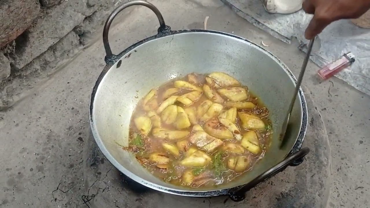  কাঁচ কলা চিংড়ী শুটকির কারি রেসিপি।Glass Banana Shrimp Shutki Curry Recipe#Bangla Coking Recipe 