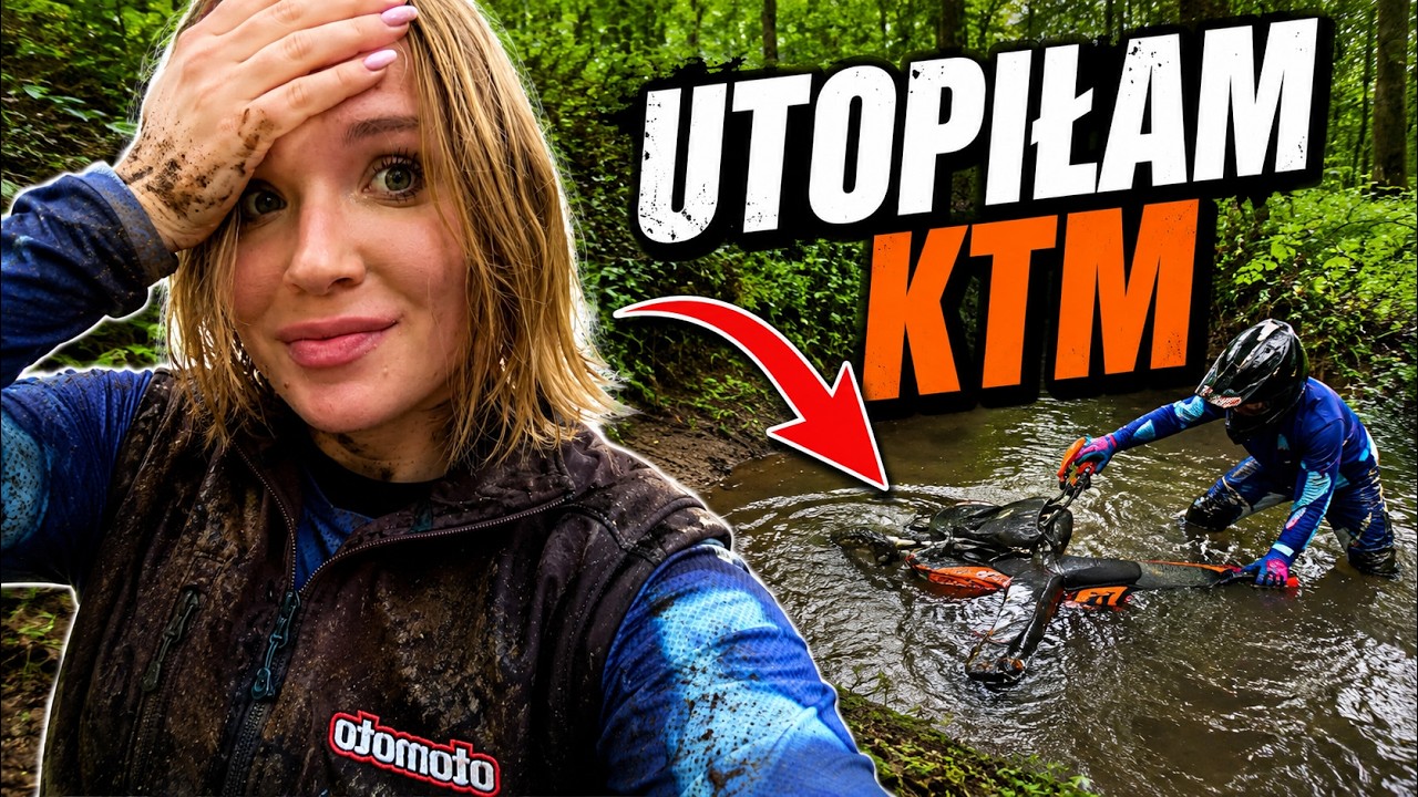 DZIEWCZYNA VS ENDURO Z CHŁOPAMI